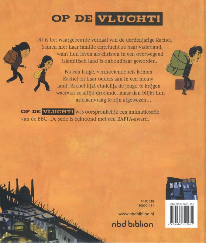 Achterkant van Het verhaal van Rachel