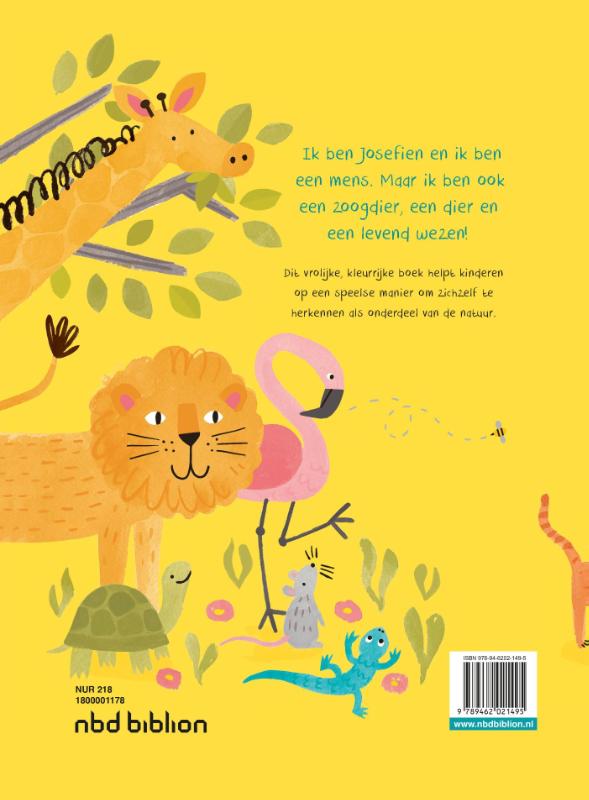 Achterkant van Ik ben Josefien
