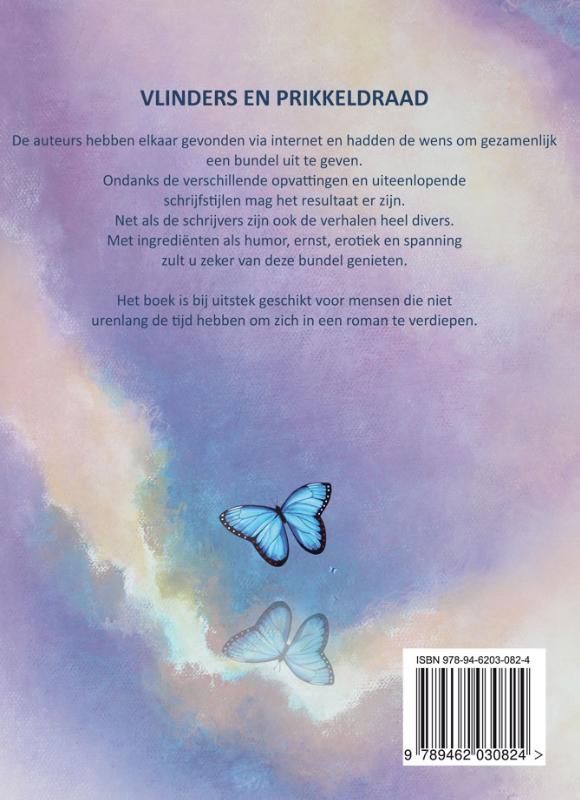 Achterkant van Vlinders en prikkeldraad