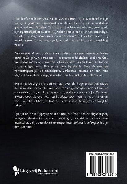 Achterkant van (N)iets is belangrijk