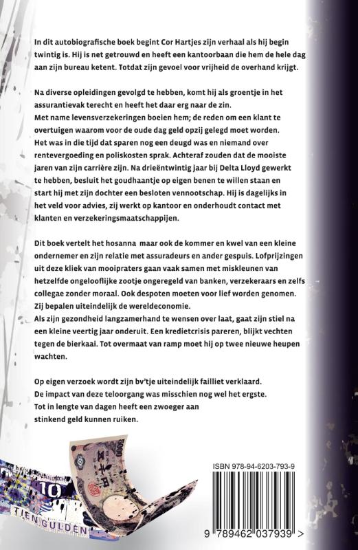 Achterkant van Vuil bleek de slappe was