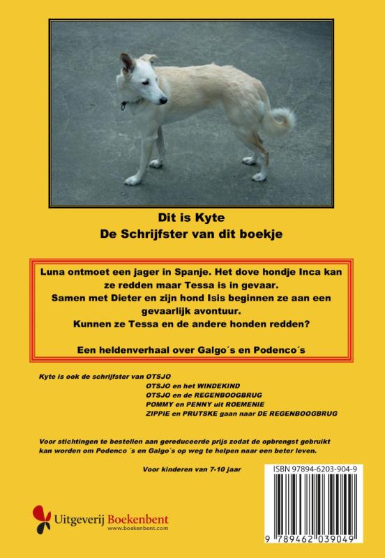 Achterkant van Luna en de Spaanse helden