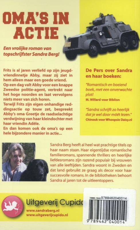 Achterkant van Oma's in actie
