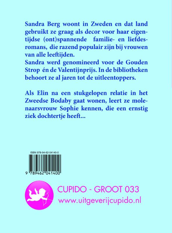 Achterkant van Als water in een rad