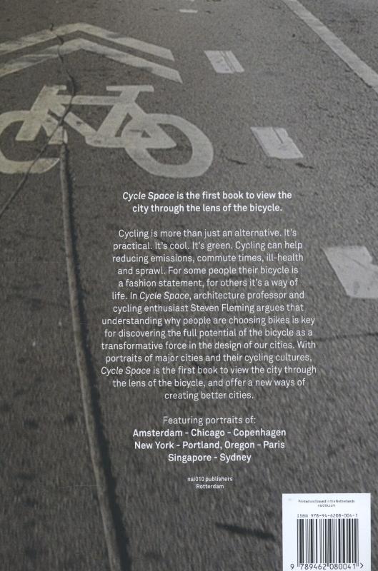 Achterkant van Cycle Space