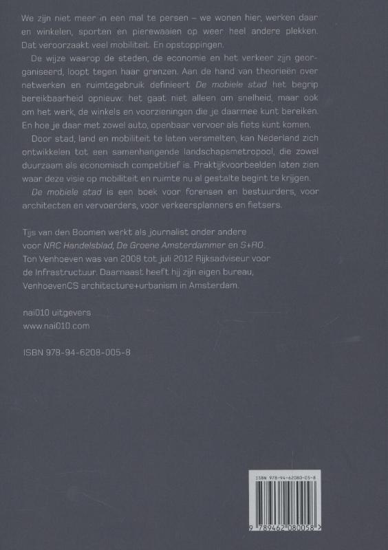 Achterkant van De mobiele stad