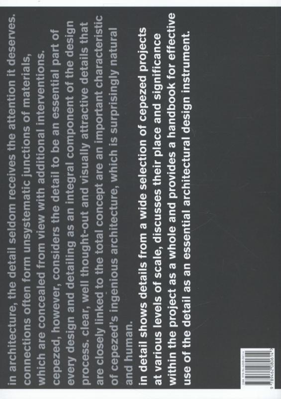 Achterkant van In detail