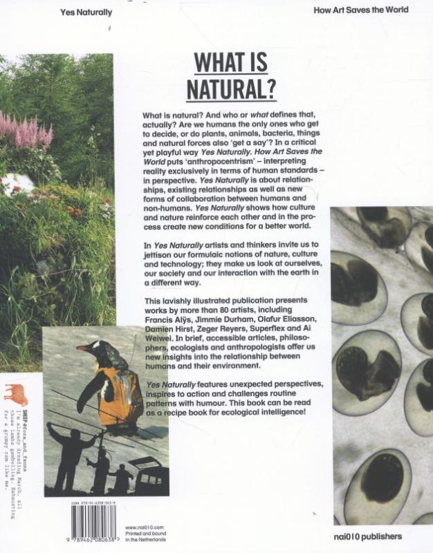 Achterkant van Yes naturally