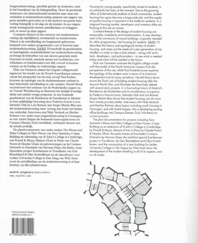 Achterkant van Studentenhuisvesting; Housing the student