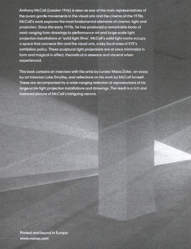 Achterkant van Anthony McCall