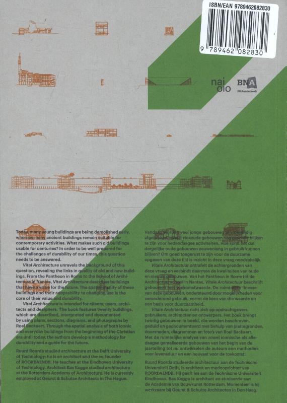 Achterkant van Vitale architectuur