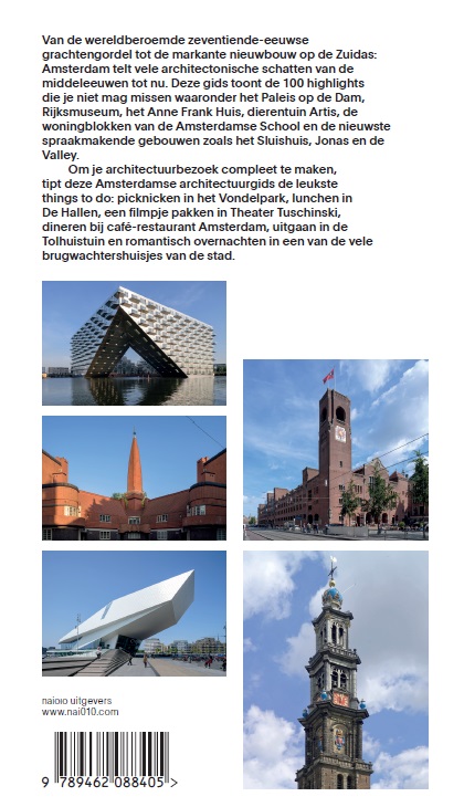 Achterkant van Amsterdam Architectuur Stad