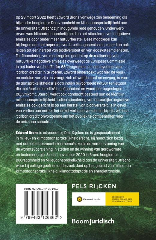 Achterkant van Klimaataansprakelijkheid, negatieve emissies en herstel van biodiversiteit