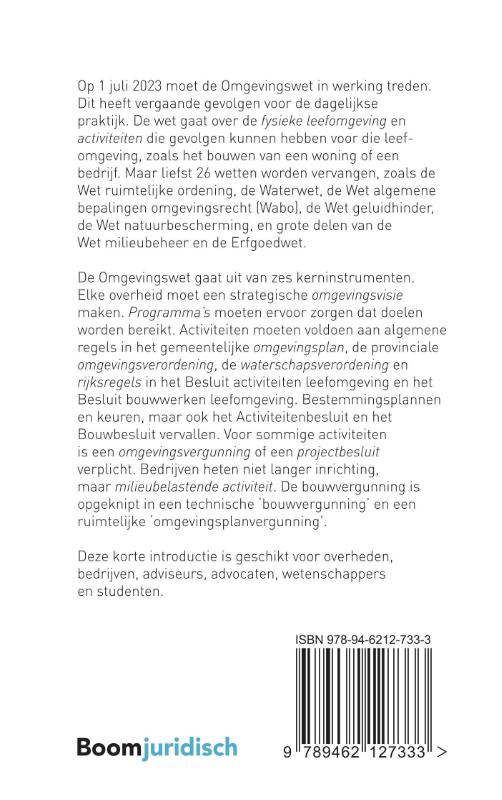 Achterkant van De Omgevingswet