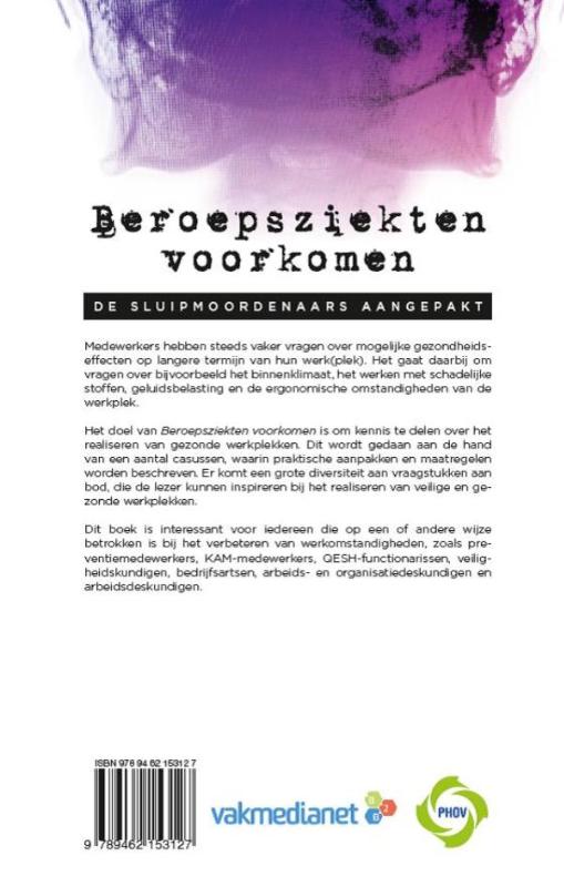 Achterkant van Beroepsziekten voorkomen