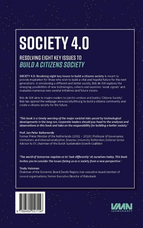 Achterkant van Society 4.0