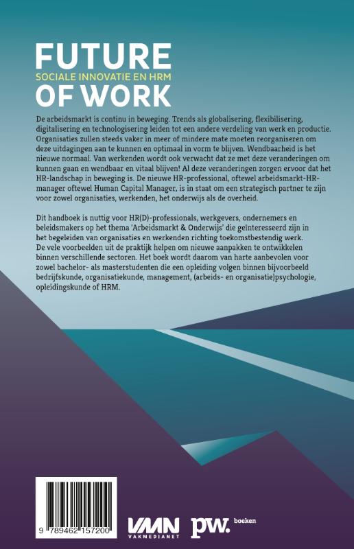 Achterkant van Future of Work