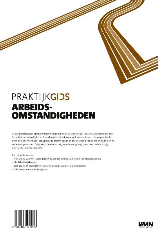 Achterkant van Praktijkgids Arbeidsomstandigheden 2021
