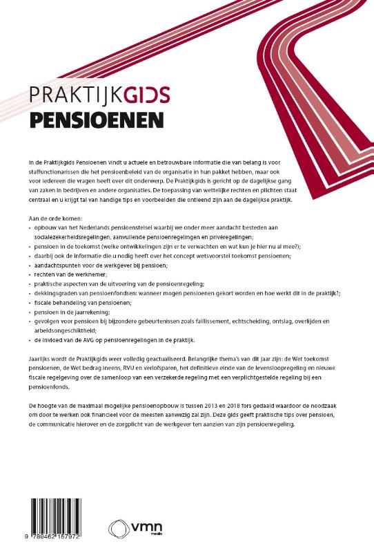 Achterkant van Praktijkgids Pensioenen 2023