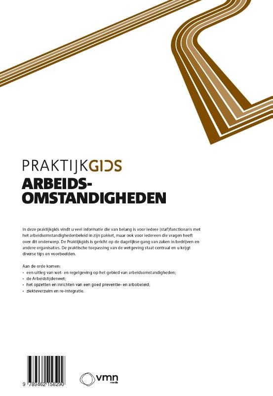 Achterkant van Praktijkgids Arbeidsomstandigheden 2023