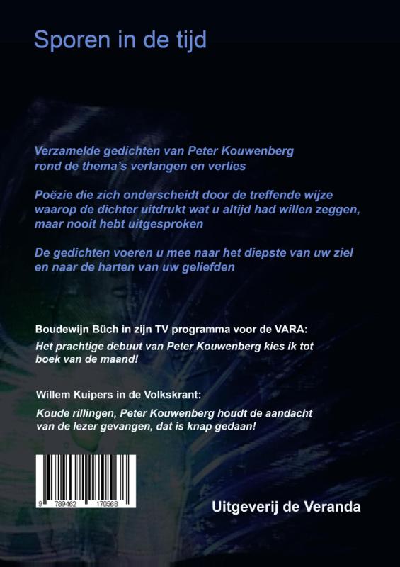 Achterkant van Sporen in de tijd