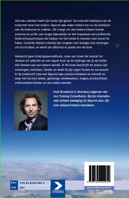 Achterkant van Beyond MBA