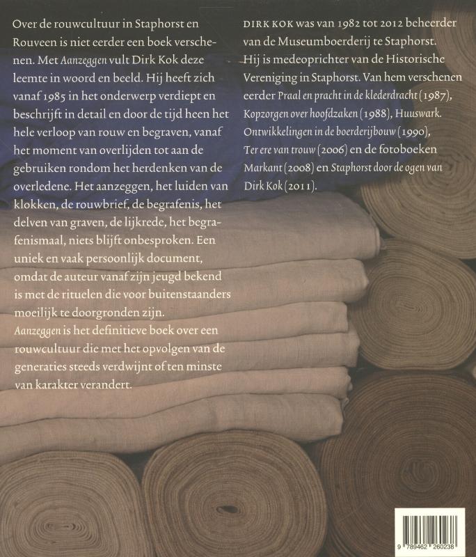 Achterkant van Aanzeggen