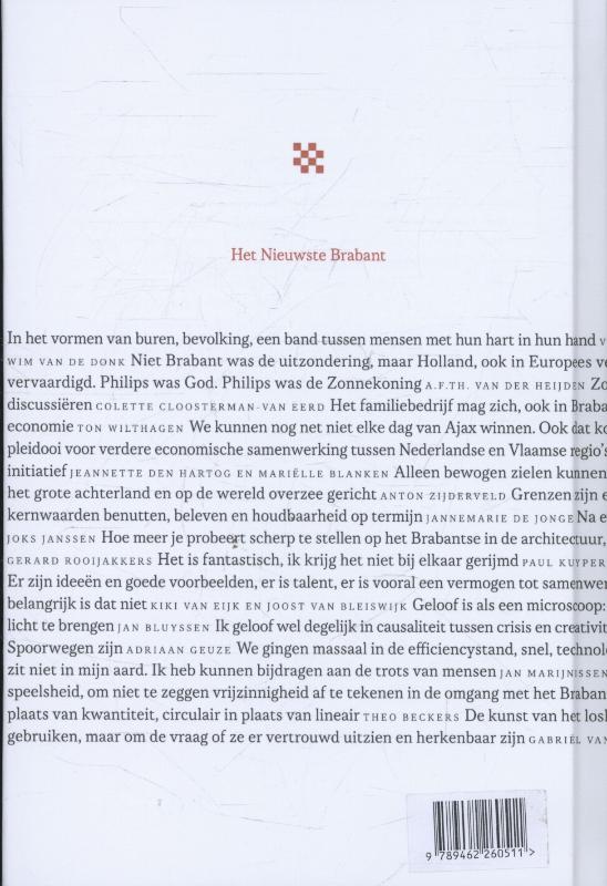 Achterkant van Het nieuwste Brabant