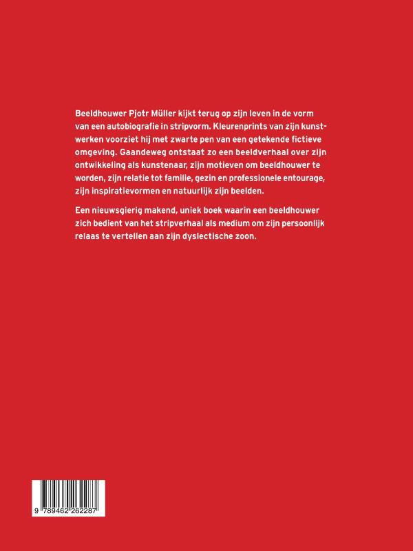 Achterkant van Pjotr Müller. Boek voor Mo