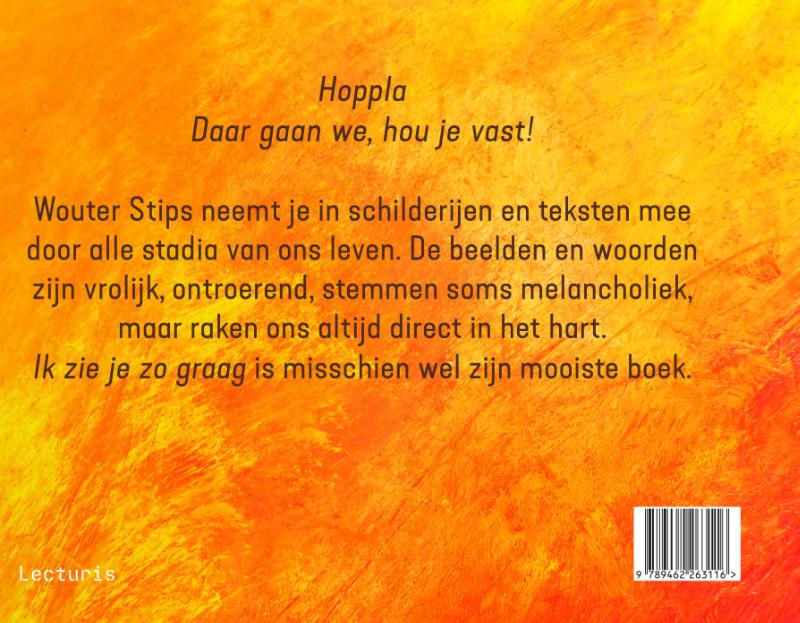 Achterkant van Ik zie je zo graag