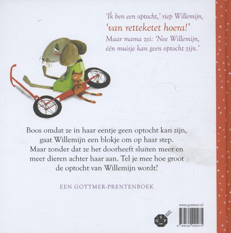 Achterkant van Een muisje kan geen optocht zijn