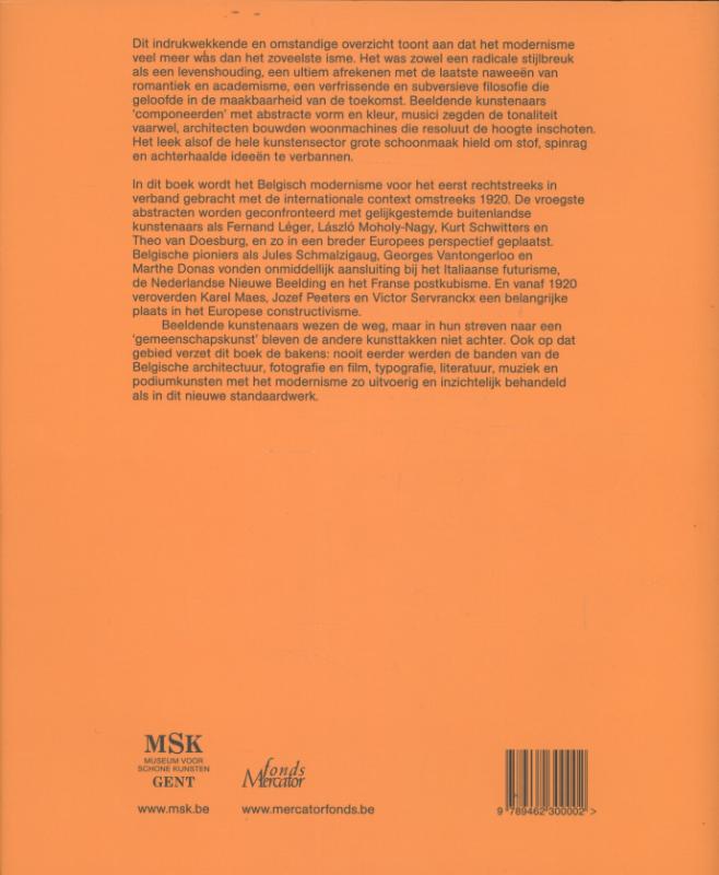 Achterkant van Modernisme