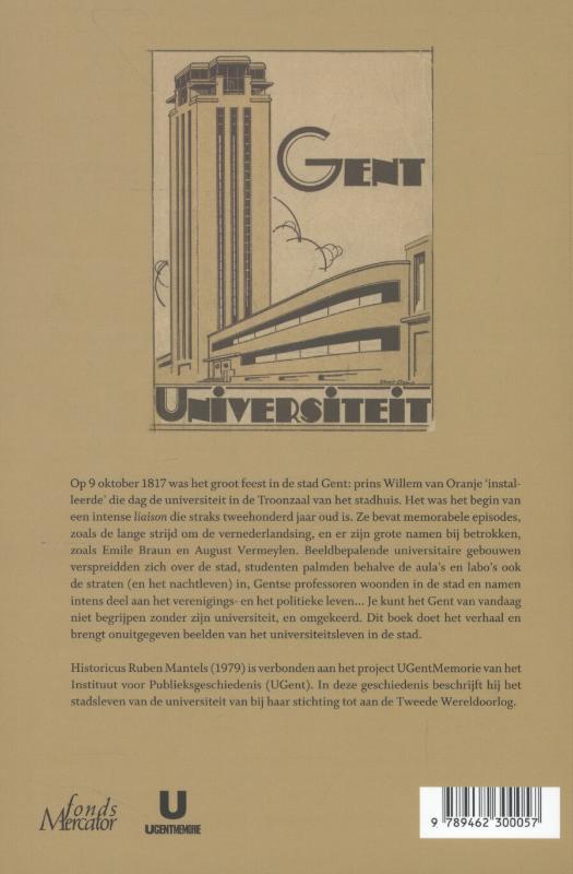 Achterkant van Gent