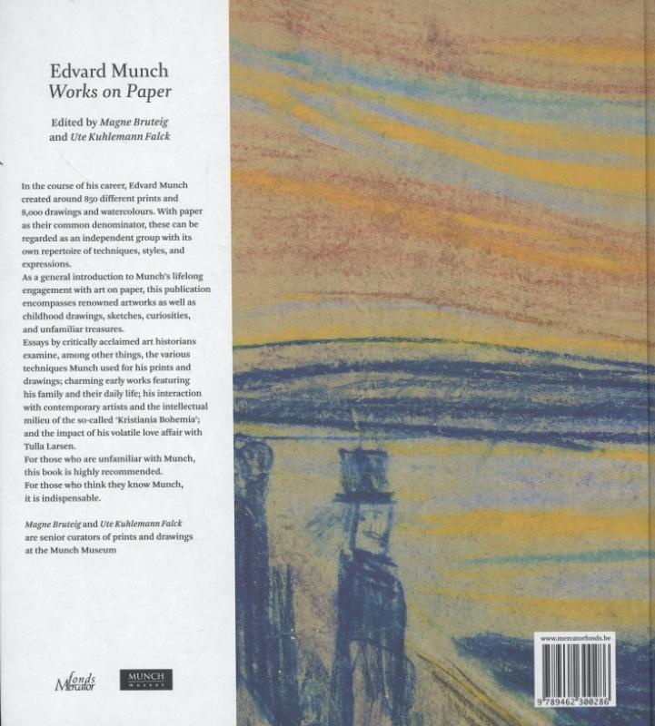 Achterkant van Edvard Munch