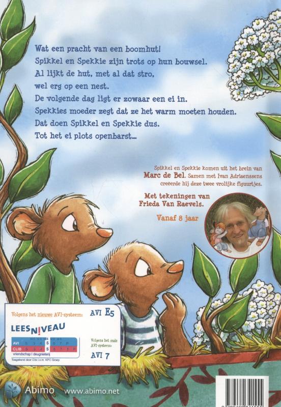 Achterkant van Het muizenei