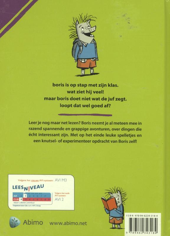 Achterkant van Graag traag, Boris