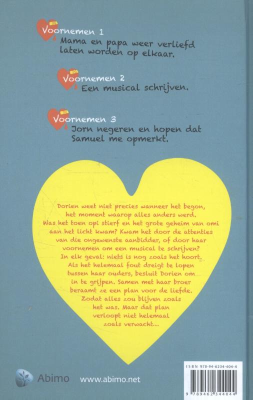 Achterkant van Over de liefde enzo