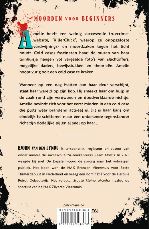 Achterkant van Het meisje dat niet sterven wou