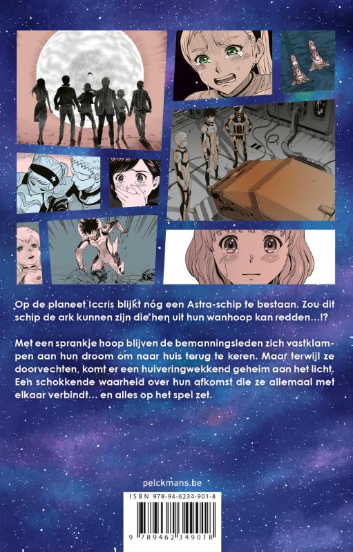Achterkant van Astra - Verdwaald in de ruimte 4