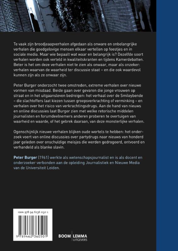 Achterkant van Monsterlijke verhalen