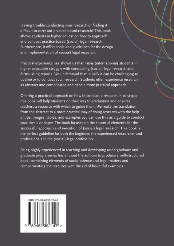 Achterkant van A guide to practice-based (social) legal research