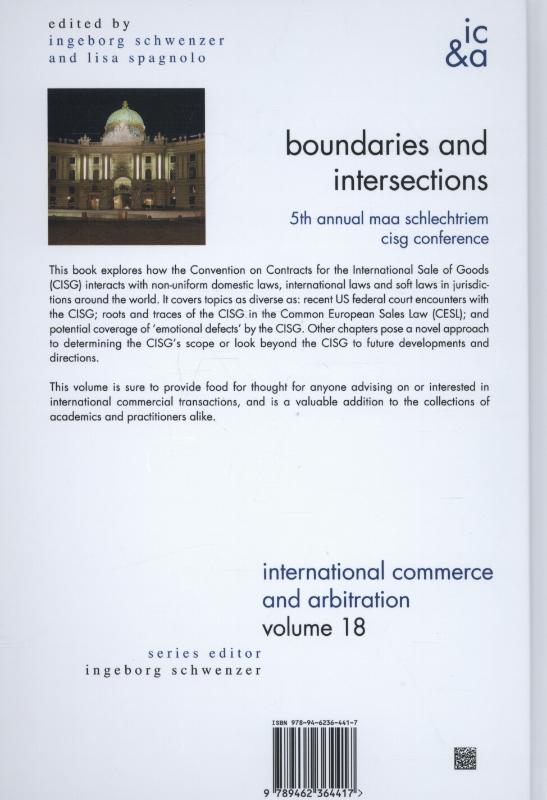 Achterkant van Boundaries and intersections
