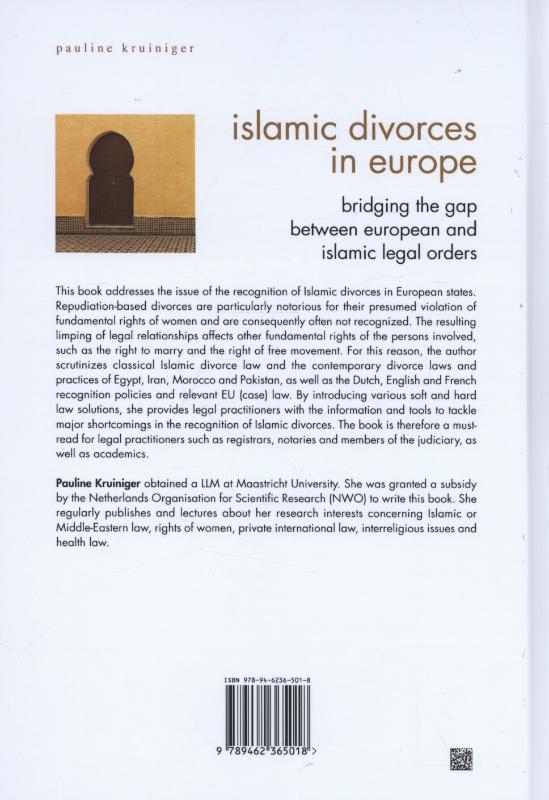 Achterkant van Islamic divorces in Europe