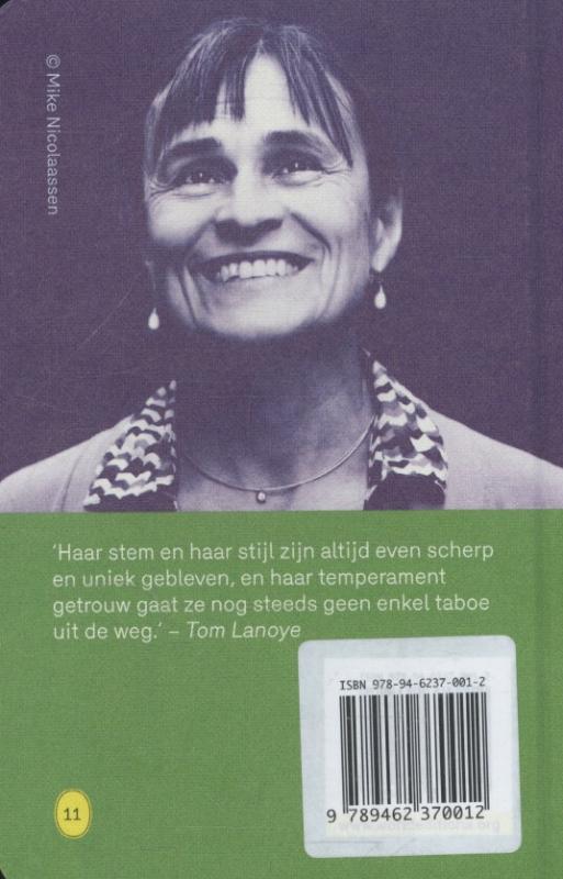 Achterkant van Gitte