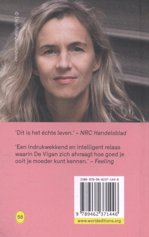 Achterkant van Niets weerstaat de nacht