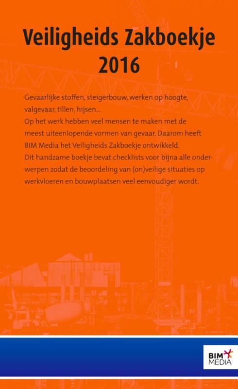 Achterkant van Veiligheids Zakboekje 2016, Combipakket inclusief USB