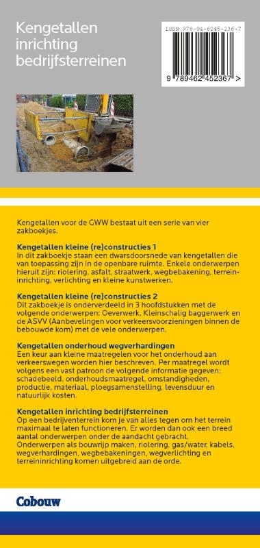 Achterkant van Kostenkengetallen inrichting bedrijfsterreinen 2017