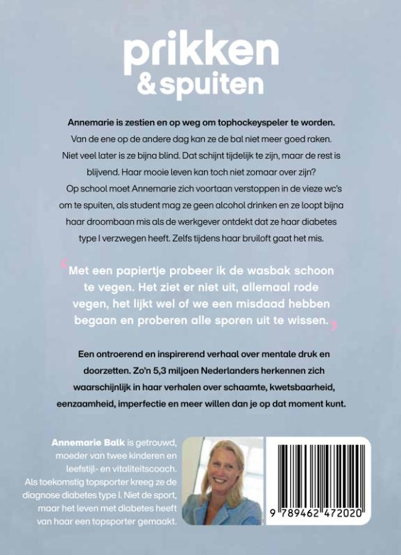 Achterkant van Prikken & spuiten