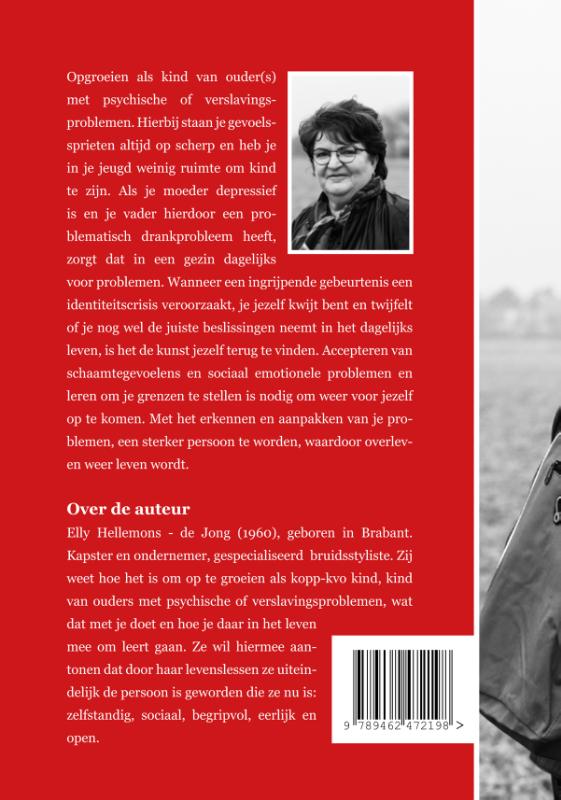 Achterkant van KOPP-zorgen in mijn rugzak