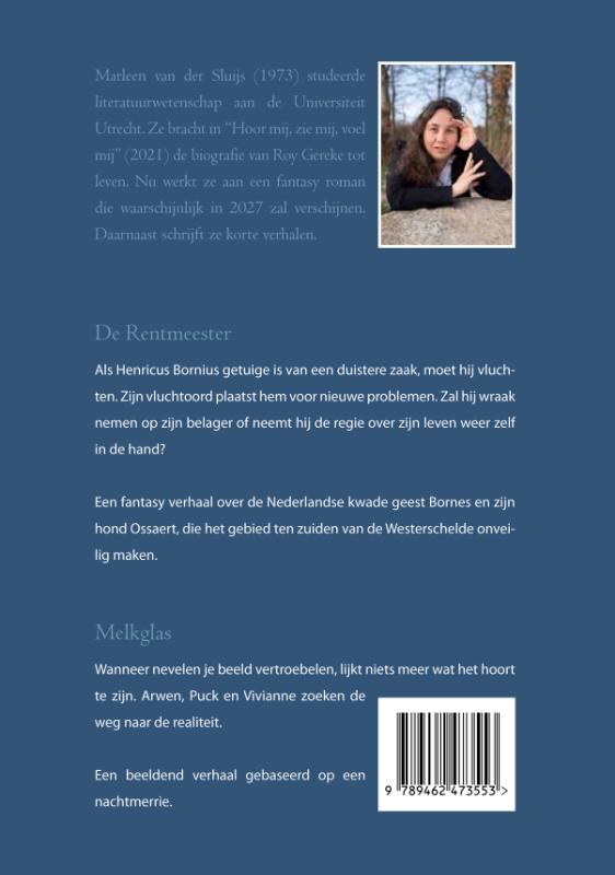 Achterkant van De rentmeester & Melkglas